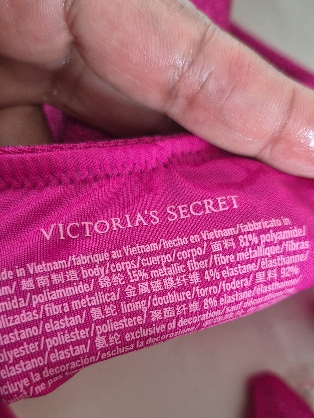 Victoria's Secret Fuchsia Cutout One-Piece Swimsuit - Picture 2 of 16